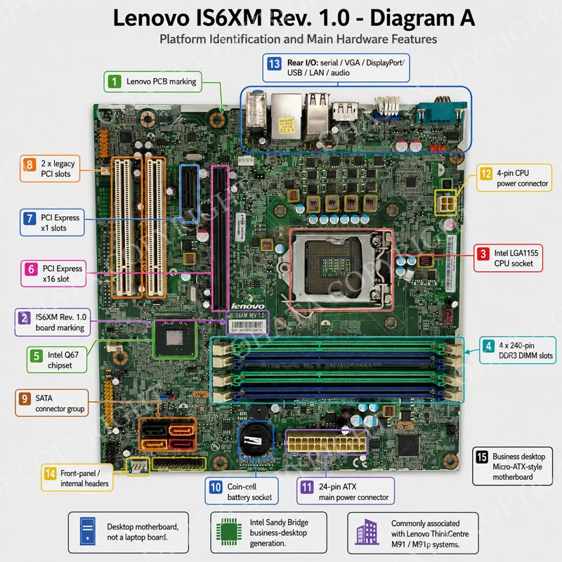 Lenovo IS6XM Rev. 1.0 PCB marking