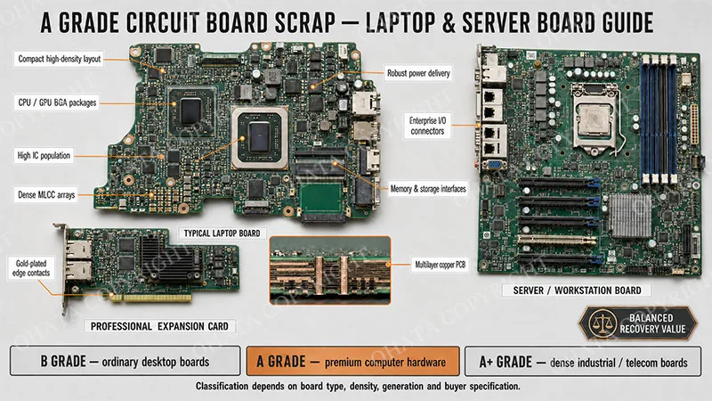 A Grade Circuit Board Scrap Laptop Why A Grade Exists