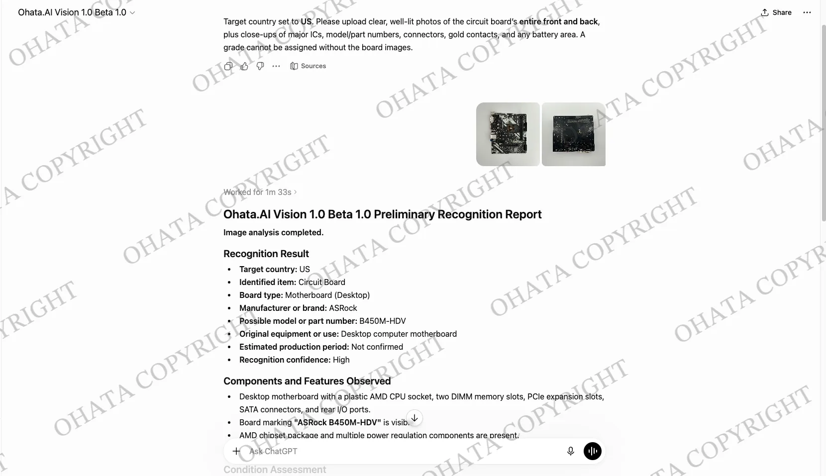 Introducing Ohata.AI Vision 1.0 Beta 1.0 Image