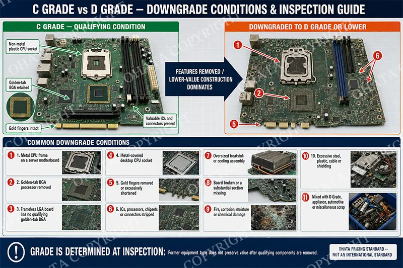 C GRADE VS D GRADE DOWNGRADE CONDITIONS & INSPECTION GUIDE