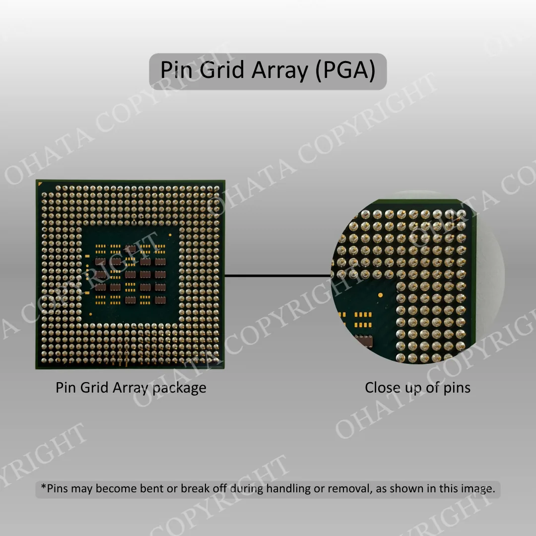 pin grid array pga pins