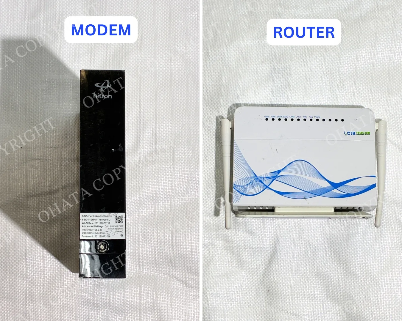 Modem and router — Some Electronics May Qualify for Purchase