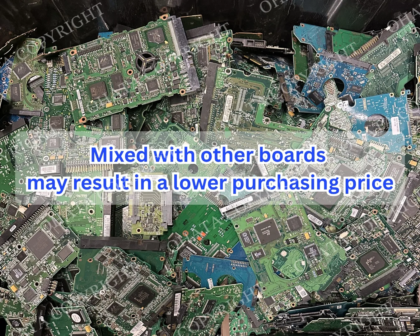 Mixed with other boards may result in a lower purchasing price