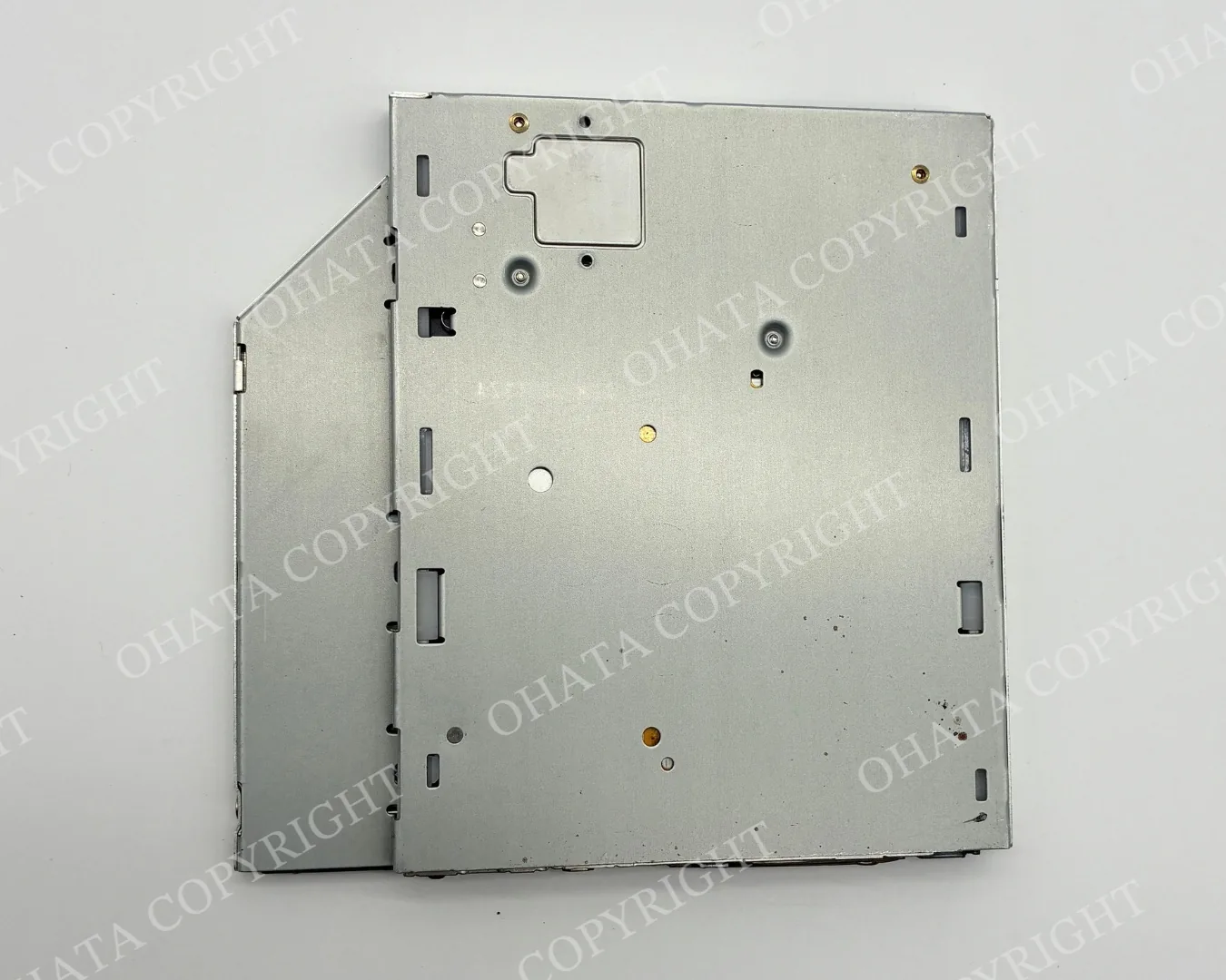 Rear view of a slim optical drive
