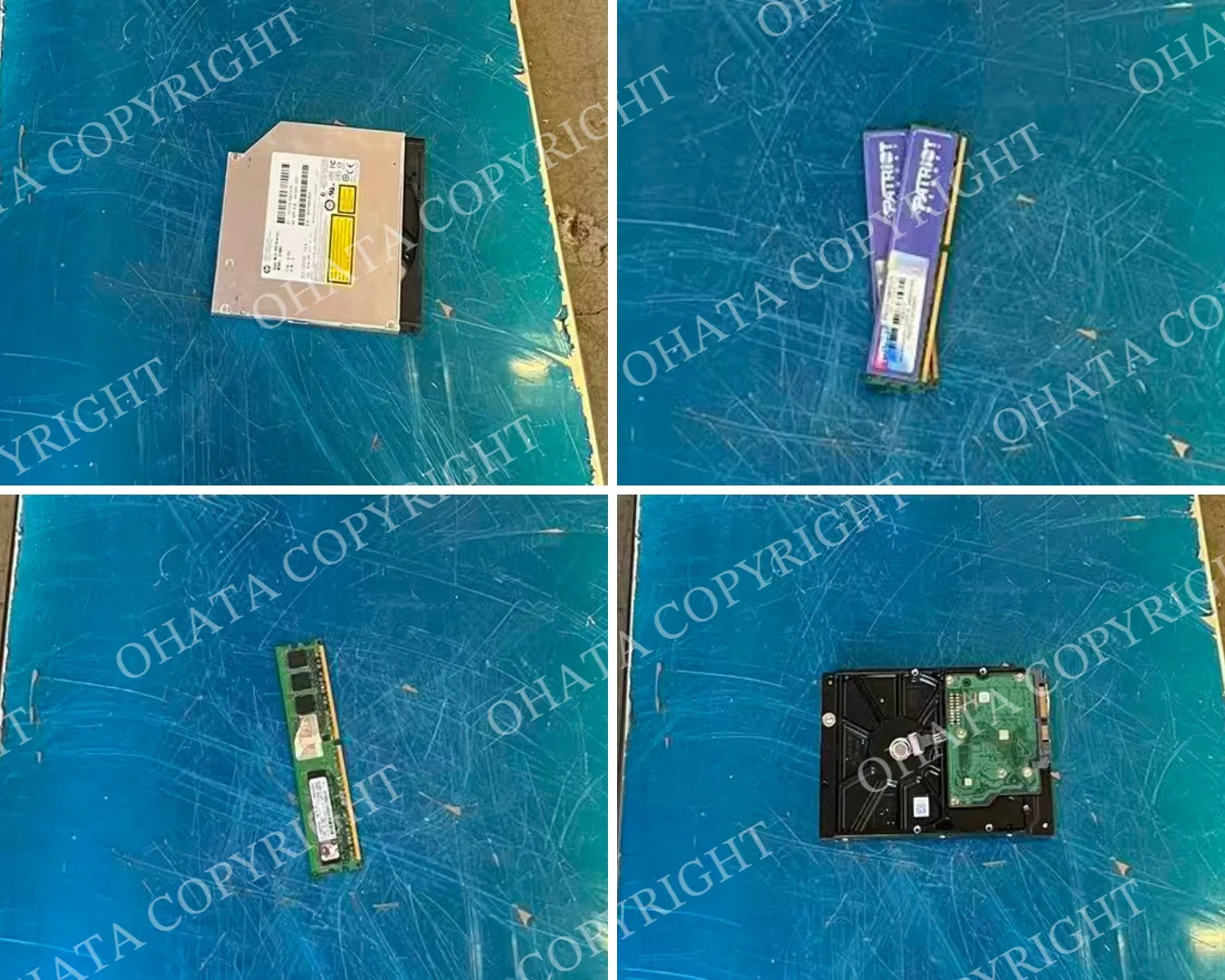 Recent purchase of computer components at the Richmond yard